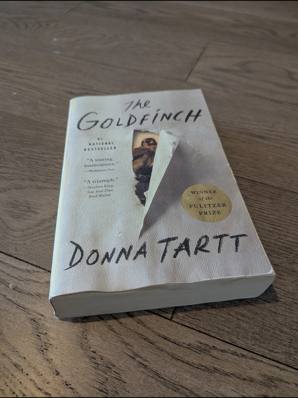 Donna Tartt The Goldfinch Paperback Book